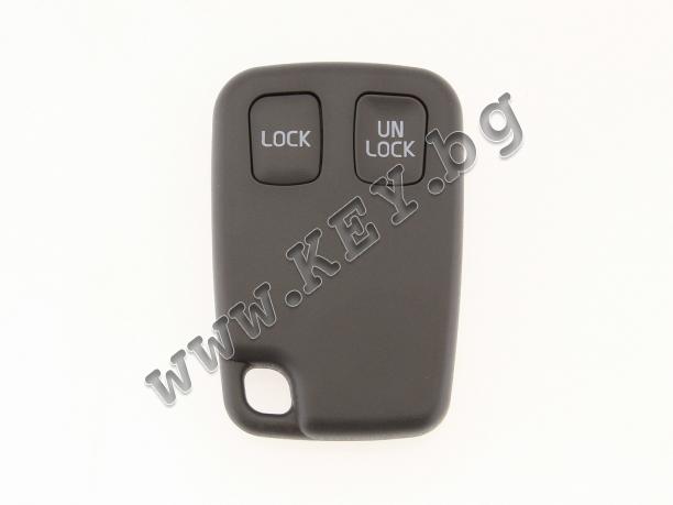 Празно дистанционно за Волво, 2 бутона, KEY от key.bg